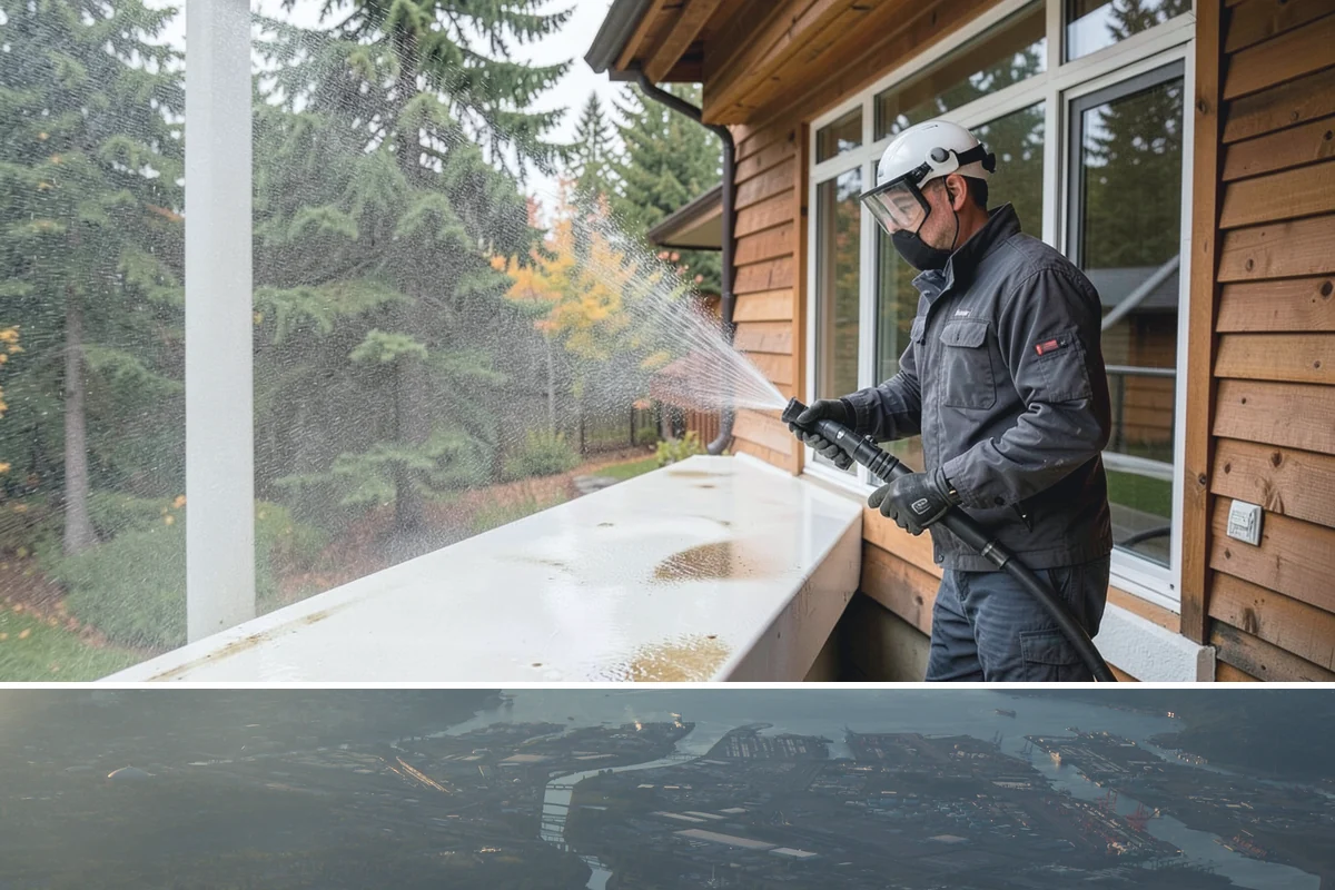 Exterior Light Fixture Cleaning in Fife, Pierce County, WA - Late summer is a great time to clear the season's insect debris before shorter Northwest days rely on outdoor lighting.