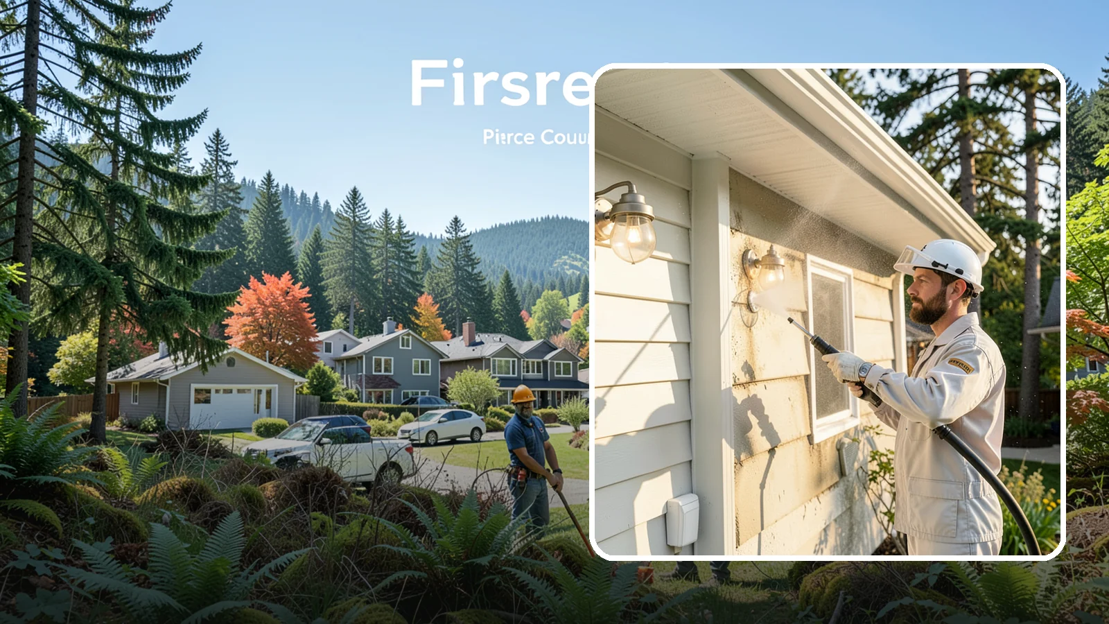 Exterior Light Fixture Cleaning in Fircrest, Pierce County, WA - We hand clean porch and coach lights to clear cobwebs, insect debris, and oxidation from glass and metal fixtures.