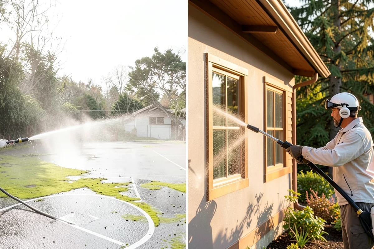 Exterior Light Fixture Cleaning in Fircrest, Pierce County, WA - Power-off confirmation and gentle debris removal