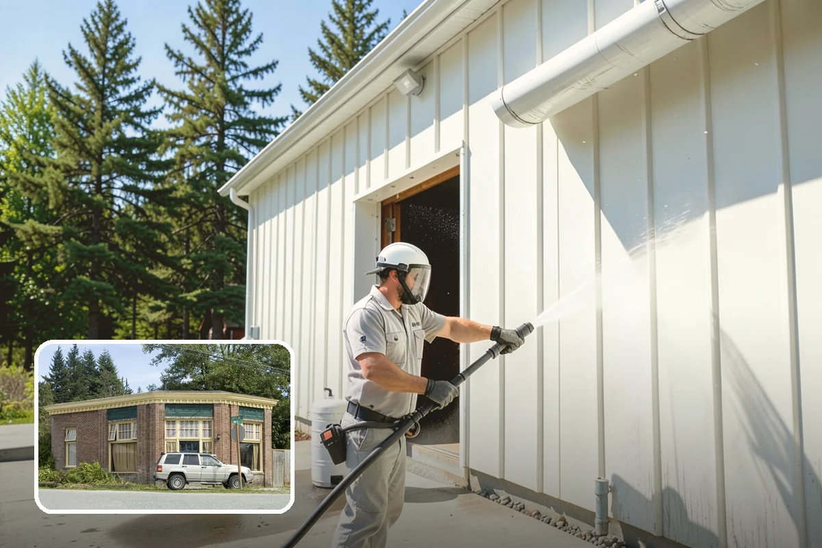 Exterior Light Fixture Cleaning in Hamilton, Skagit County, WA - Restores full brightness by clearing haze from glass panels