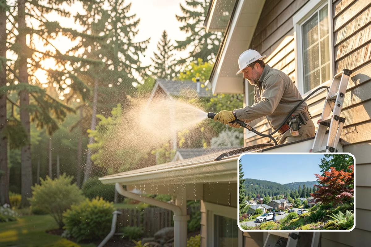 Exterior Light Fixture Cleaning in Index, Snohomish County, WA - Restores full brightness by clearing haze from glass panels