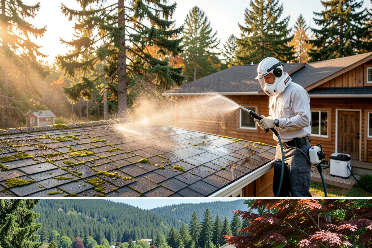 Exterior Light Fixture Cleaning in Index, Snohomish County, WA - Late summer is a great time to clear the season's insect debris before shorter Northwest days rely on outdoor lighting.