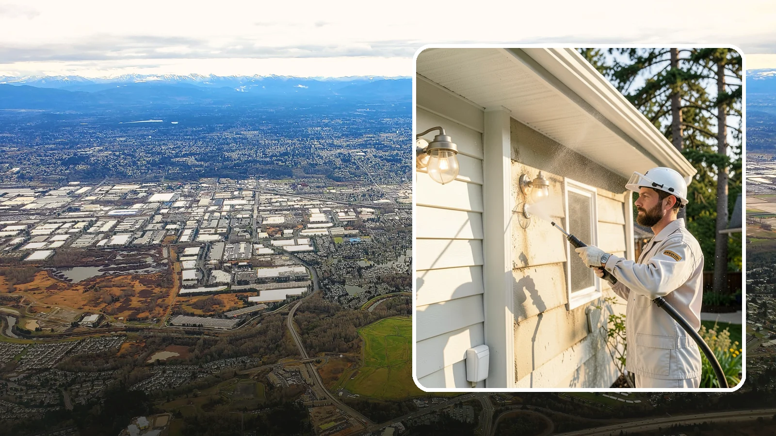 Exterior Light Fixture Cleaning in Kent, King County, WA - We hand clean porch and coach lights to clear cobwebs, insect debris, and oxidation from glass and metal fixtures.