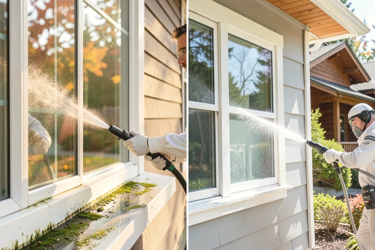 Exterior Light Fixture Cleaning in La Conner, Skagit County, WA - Power-off confirmation and gentle debris removal
