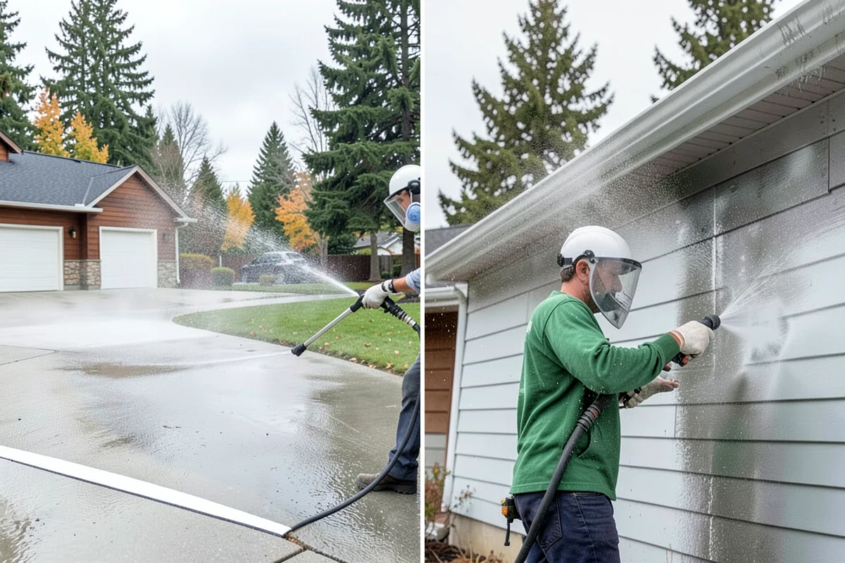 Exterior Light Fixture Cleaning in Lake Forest Park, King County, WA - Power-off confirmation and gentle debris removal