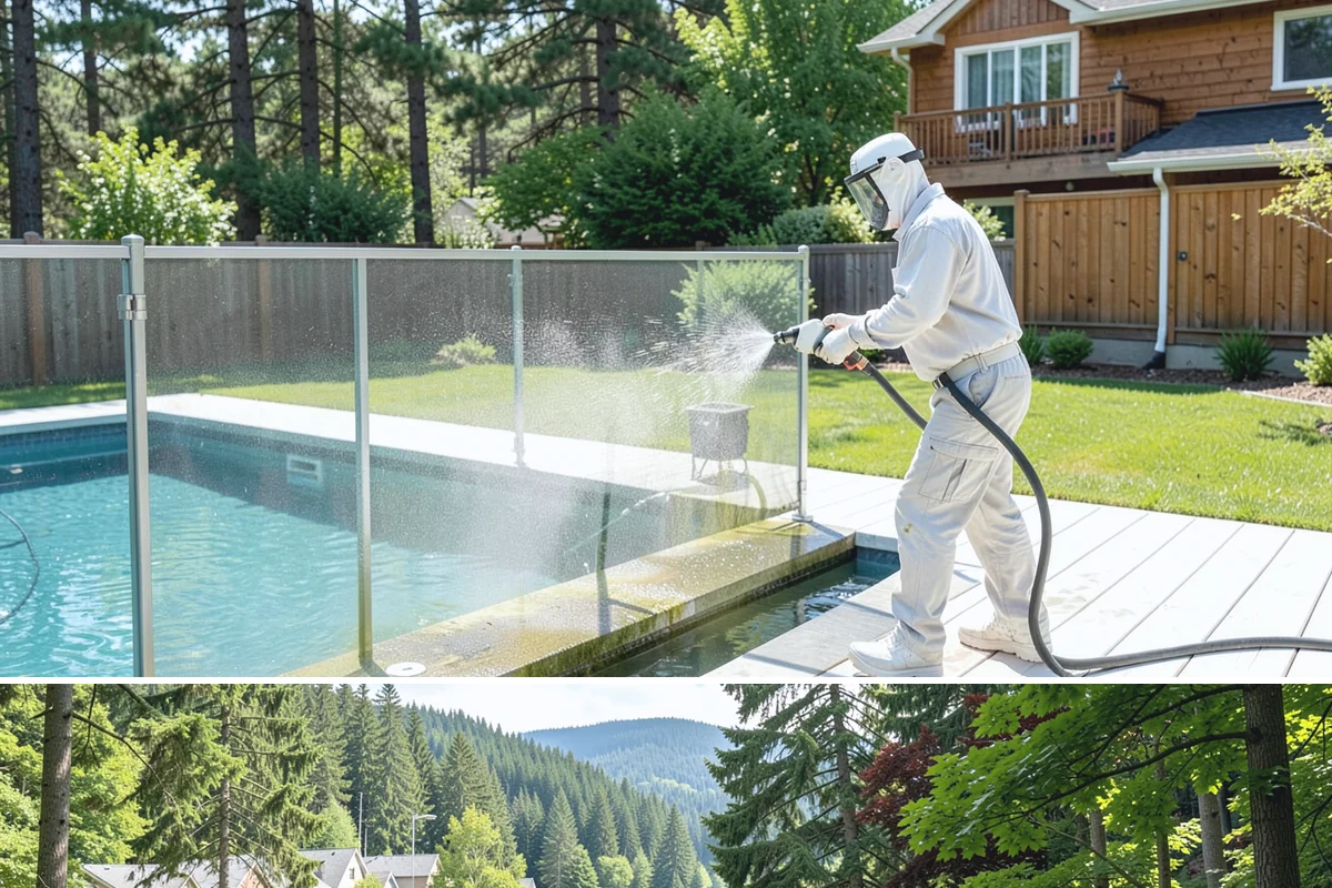 Exterior Light Fixture Cleaning in Lake Forest Park, King County, WA - Late summer is a great time to clear the season's insect debris before shorter Northwest days rely on outdoor lighting.