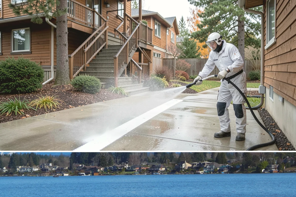 Exterior Light Fixture Cleaning in Lake Stevens, Snohomish County, WA - Late summer is a great time to clear the season's insect debris before shorter Northwest days rely on outdoor lighting.