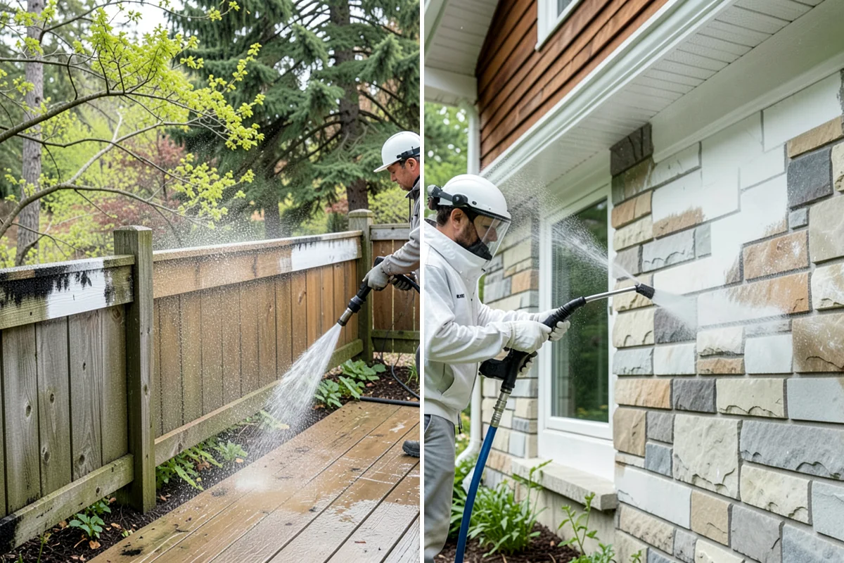 Exterior Light Fixture Cleaning in Lakewood, Pierce County, WA - Power-off confirmation and gentle debris removal