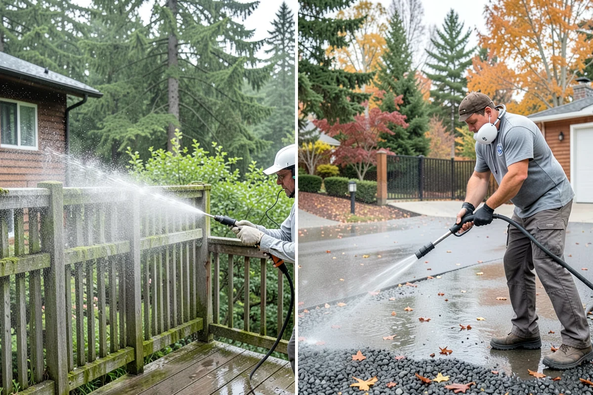 Exterior Light Fixture Cleaning in Lyman, Skagit County, WA - Power-off confirmation and gentle debris removal