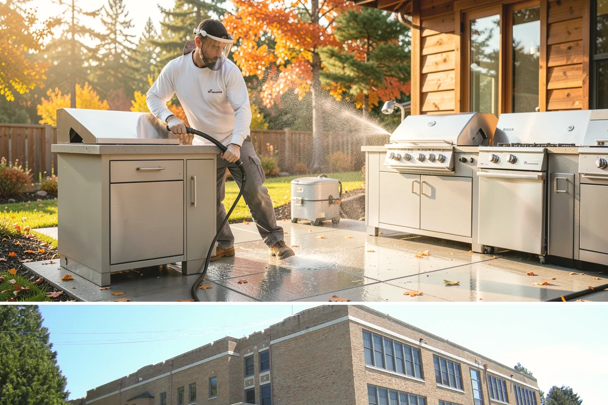 Exterior Light Fixture Cleaning in Maple Valley, King County, WA - Late summer is a great time to clear the season's insect debris before shorter Northwest days rely on outdoor lighting.