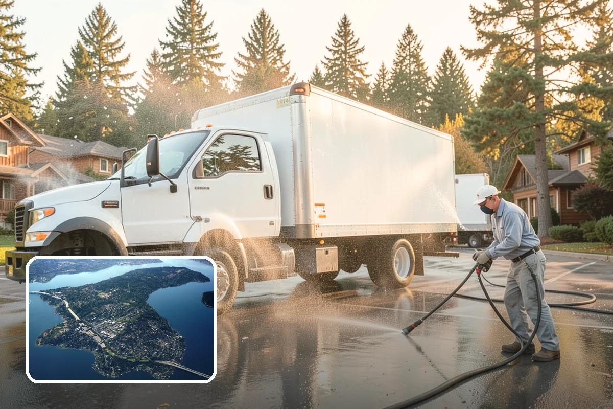Exterior Light Fixture Cleaning in Mercer Island, King County, WA - Restores full brightness by clearing haze from glass panels