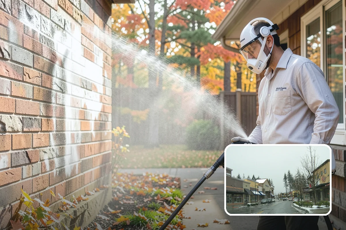 Exterior Light Fixture Cleaning in Mill Creek, Snohomish County, WA - Restores full brightness by clearing haze from glass panels