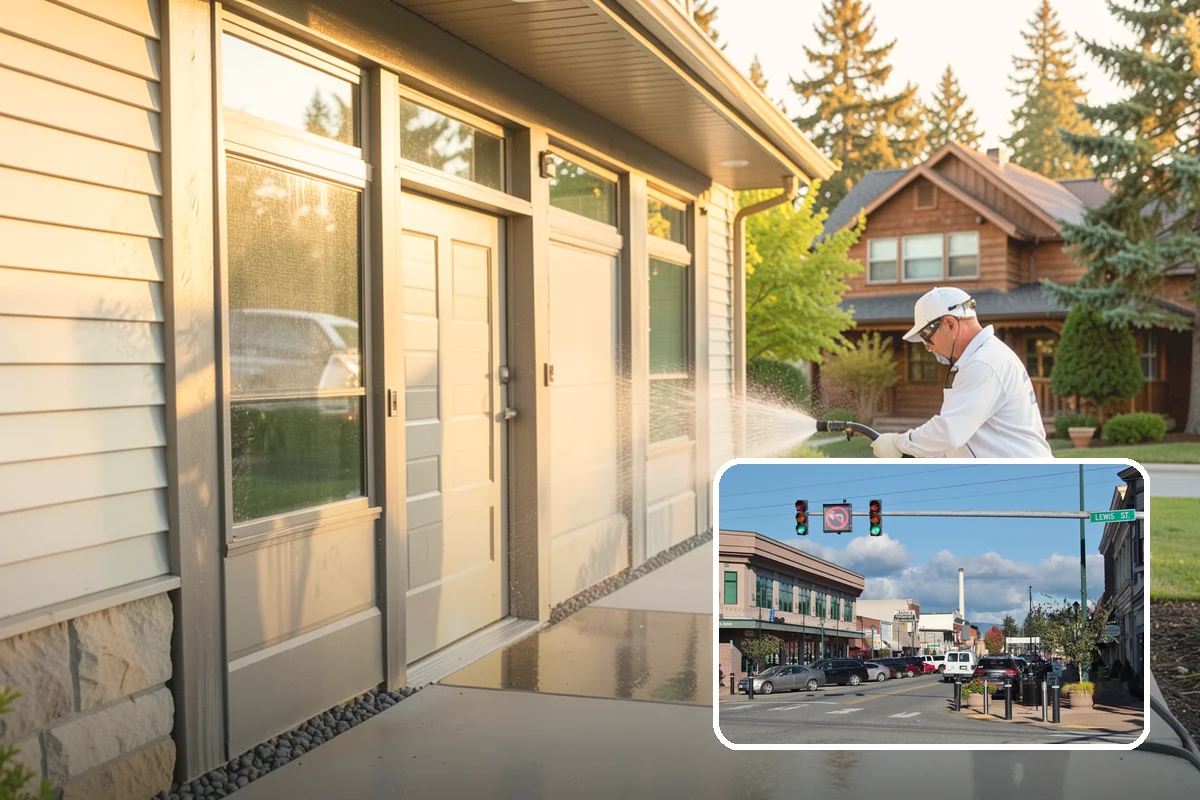 Exterior Light Fixture Cleaning in Monroe, Snohomish County, WA - Restores full brightness by clearing haze from glass panels