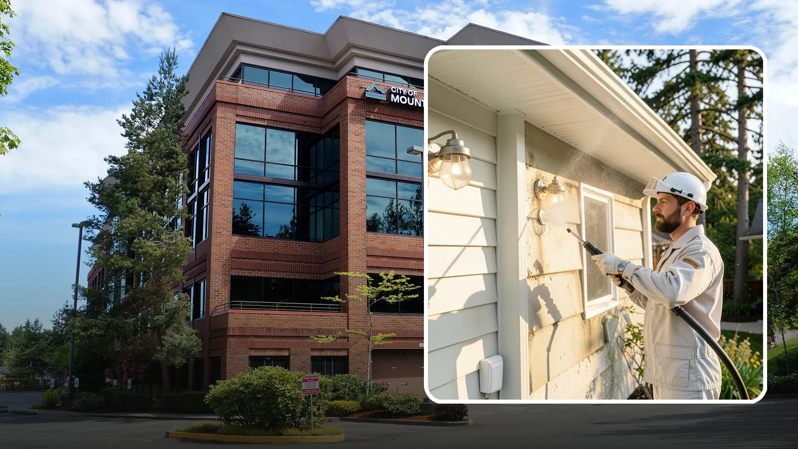 Exterior Light Fixture Cleaning in Mountlake Terrace, Snohomish County, WA - We hand clean porch and coach lights to clear cobwebs, insect debris, and oxidation from glass and metal fixtures.