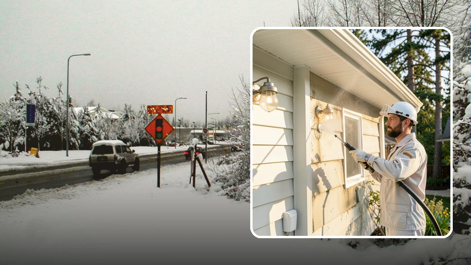 Exterior Light Fixture Cleaning in Newcastle, King County, WA - We hand clean porch and coach lights to clear cobwebs, insect debris, and oxidation from glass and metal fixtures.
