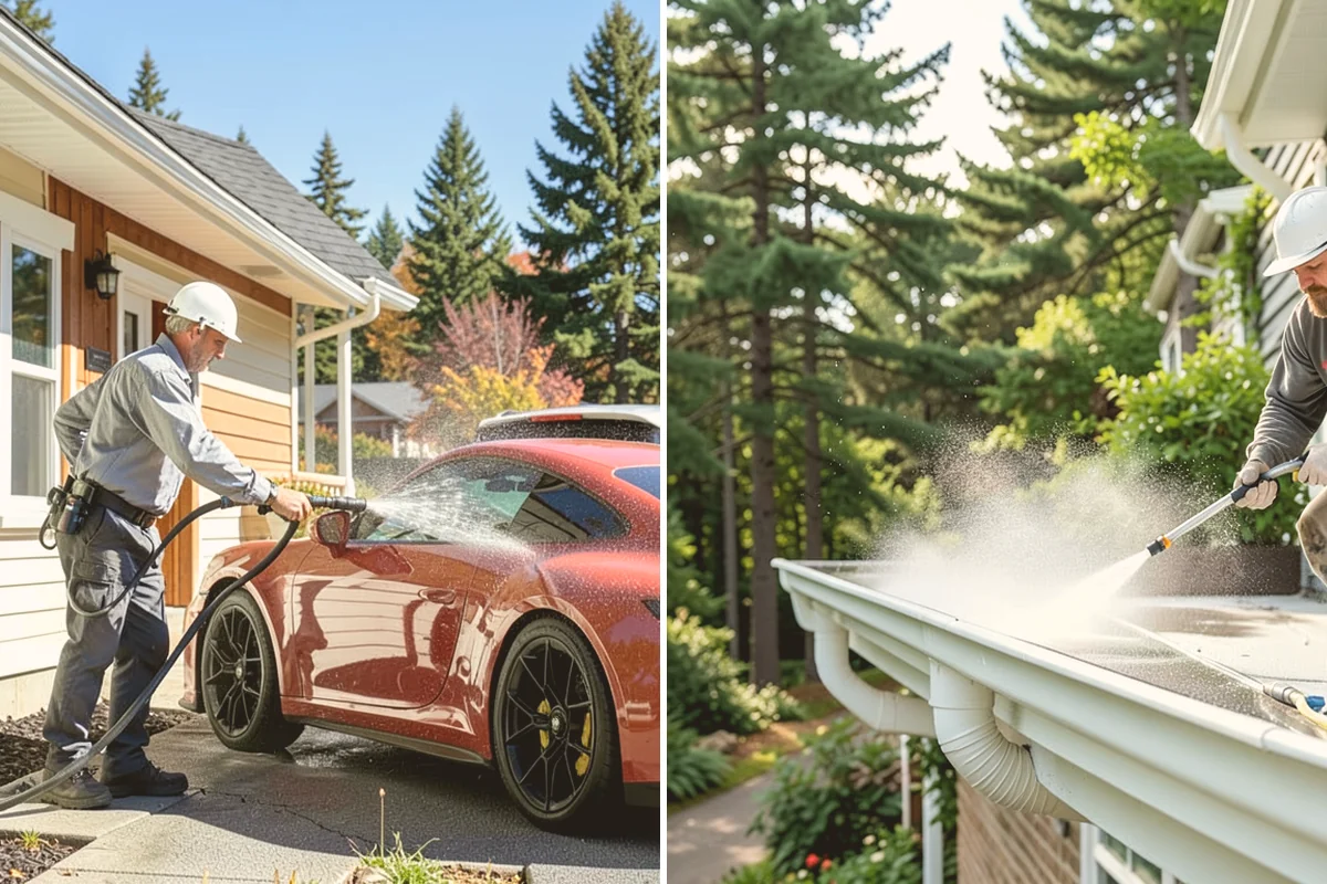 Exterior Light Fixture Cleaning in Newcastle, King County, WA - Power-off confirmation and gentle debris removal