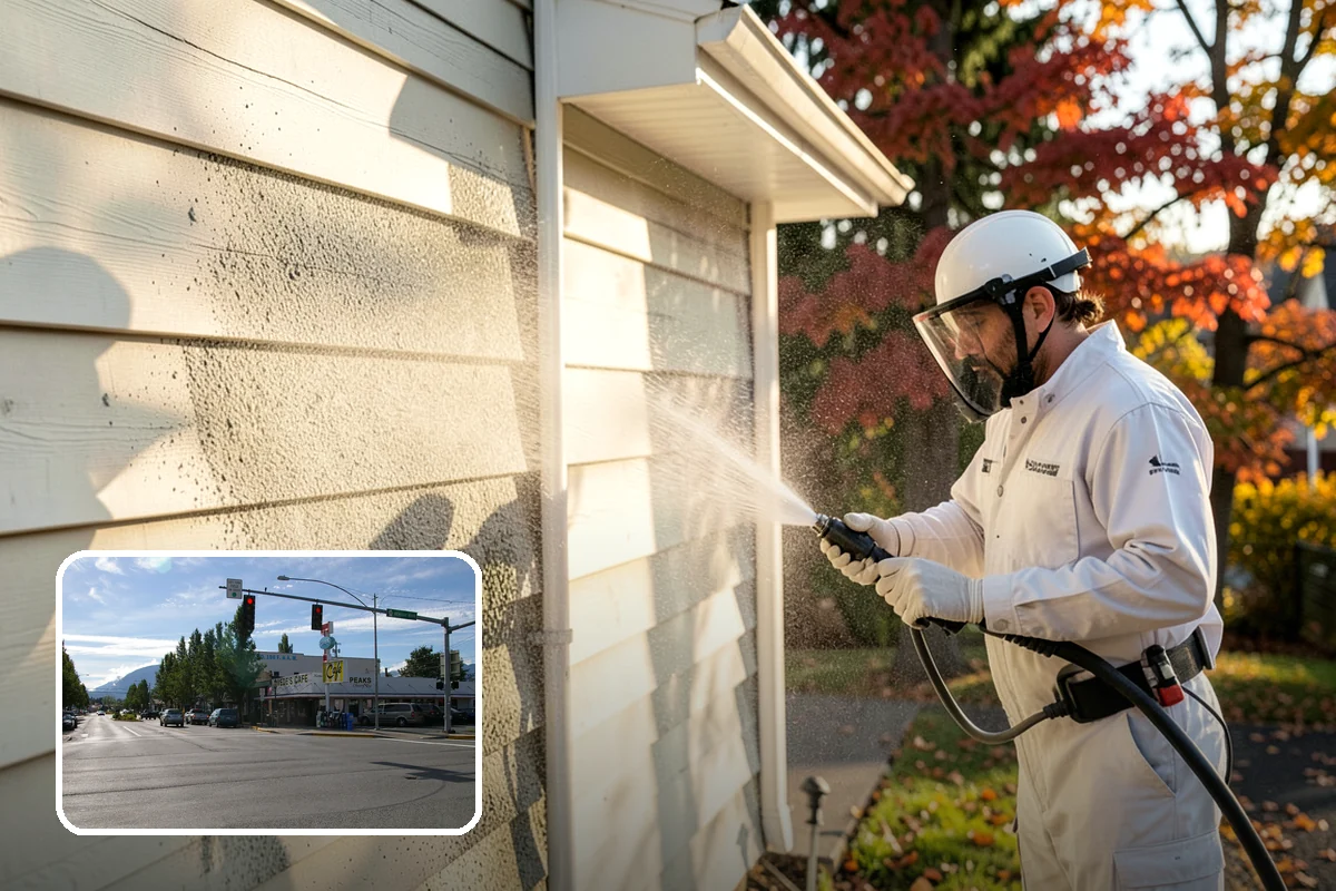 Exterior Light Fixture Cleaning in North Bend, King County, WA - Restores full brightness by clearing haze from glass panels