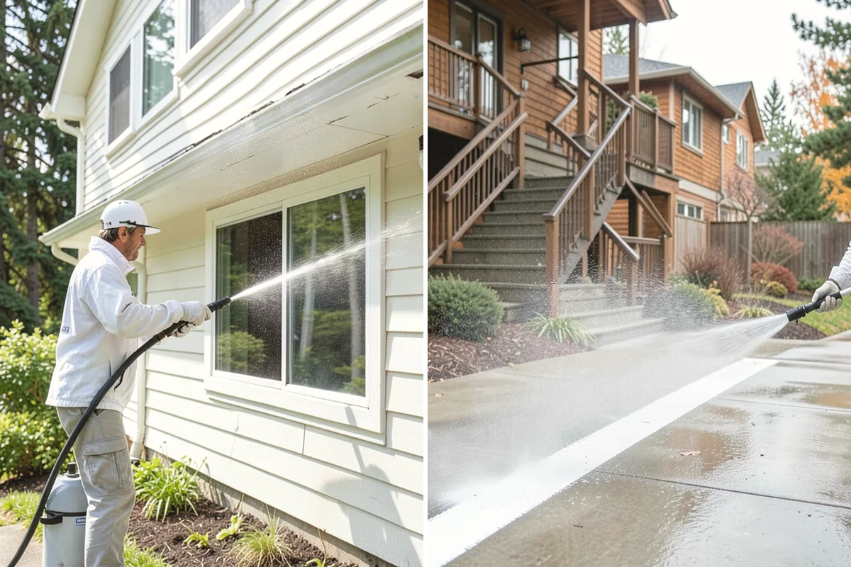 Exterior Light Fixture Cleaning in North Bend, King County, WA - Power-off confirmation and gentle debris removal