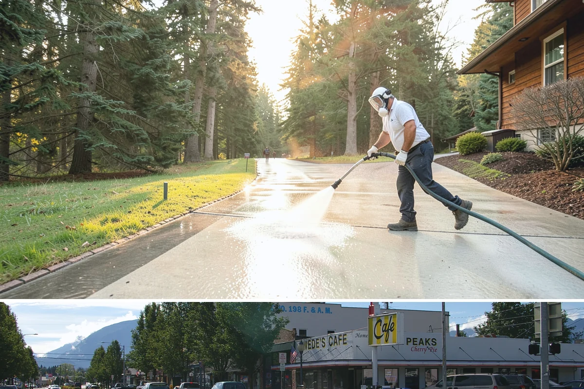 Exterior Light Fixture Cleaning in North Bend, King County, WA - Late summer is a great time to clear the season's insect debris before shorter Northwest days rely on outdoor lighting.