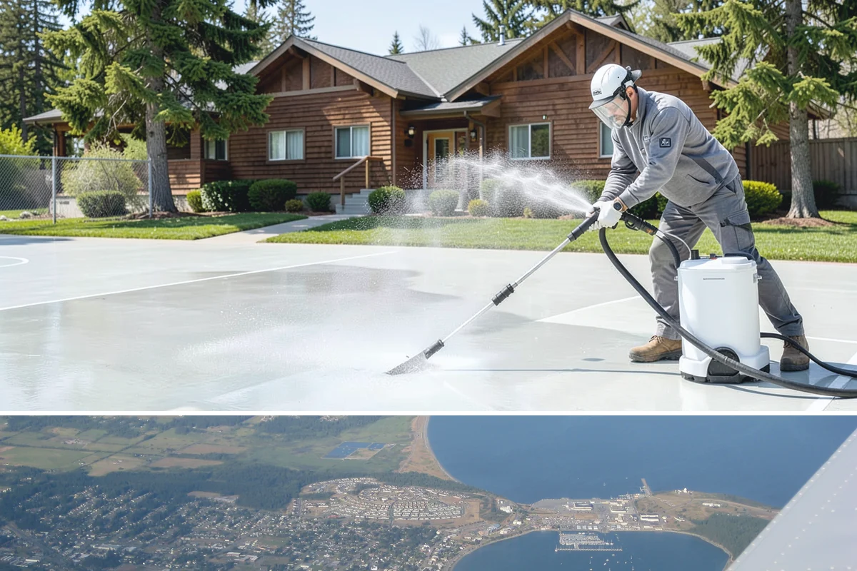 Exterior Light Fixture Cleaning in Oak Harbor, Island County, WA - Late summer is a great time to clear the season's insect debris before shorter Northwest days rely on outdoor lighting.