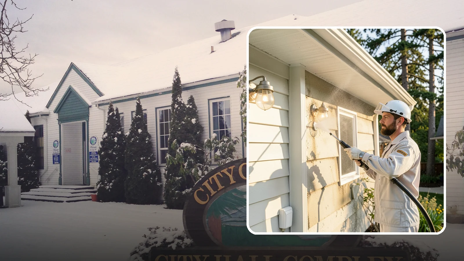 Exterior Light Fixture Cleaning in Pacific, King County, WA - We hand clean porch and coach lights to clear cobwebs, insect debris, and oxidation from glass and metal fixtures.