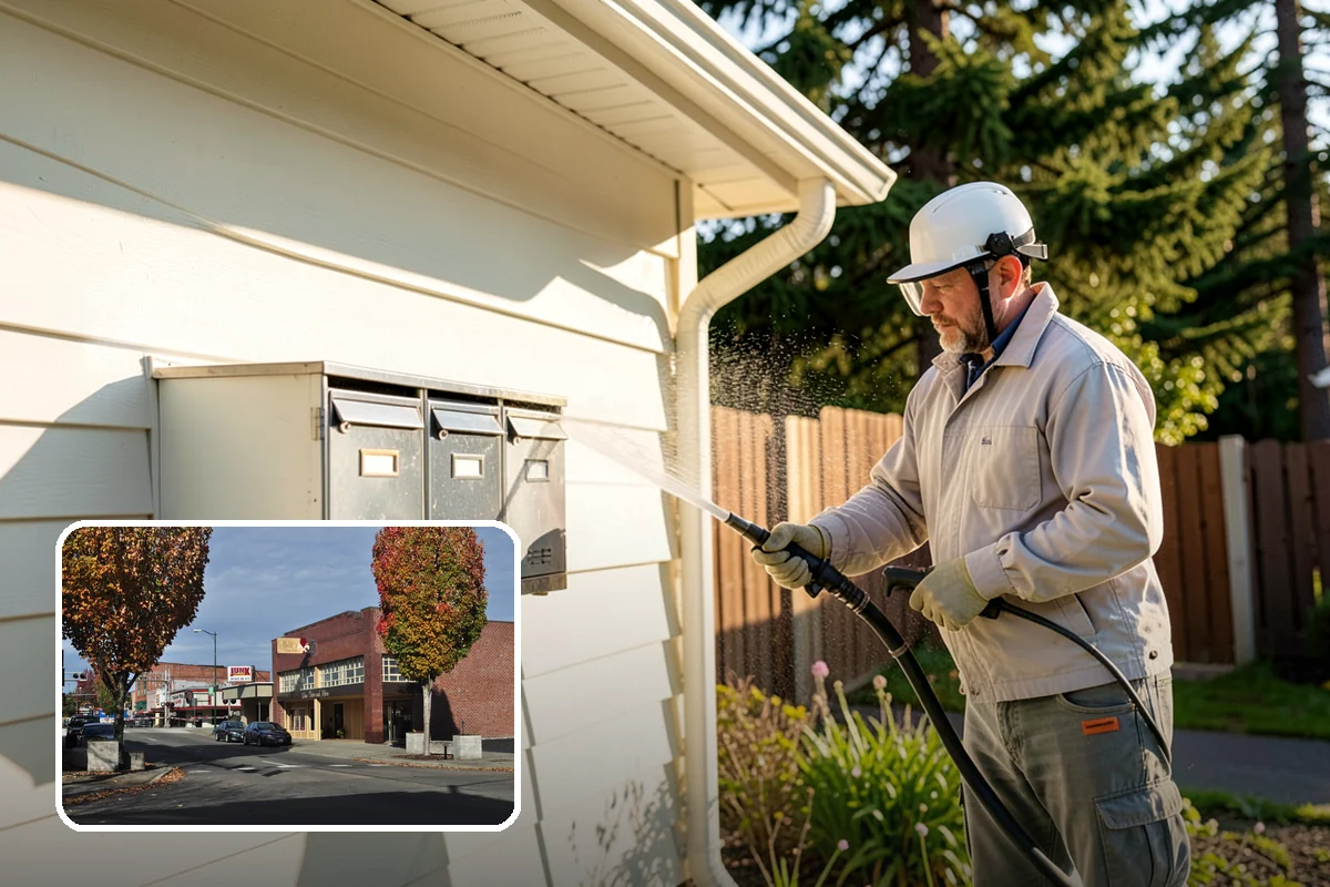 Exterior Light Fixture Cleaning in Puyallup, Pierce County, WA - Restores full brightness by clearing haze from glass panels