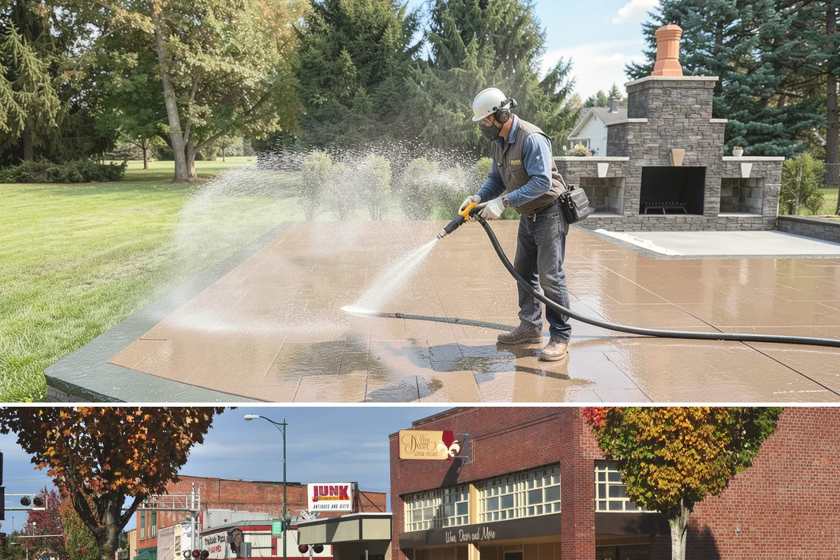 Exterior Light Fixture Cleaning in Puyallup, Pierce County, WA - Late summer is a great time to clear the season's insect debris before shorter Northwest days rely on outdoor lighting.