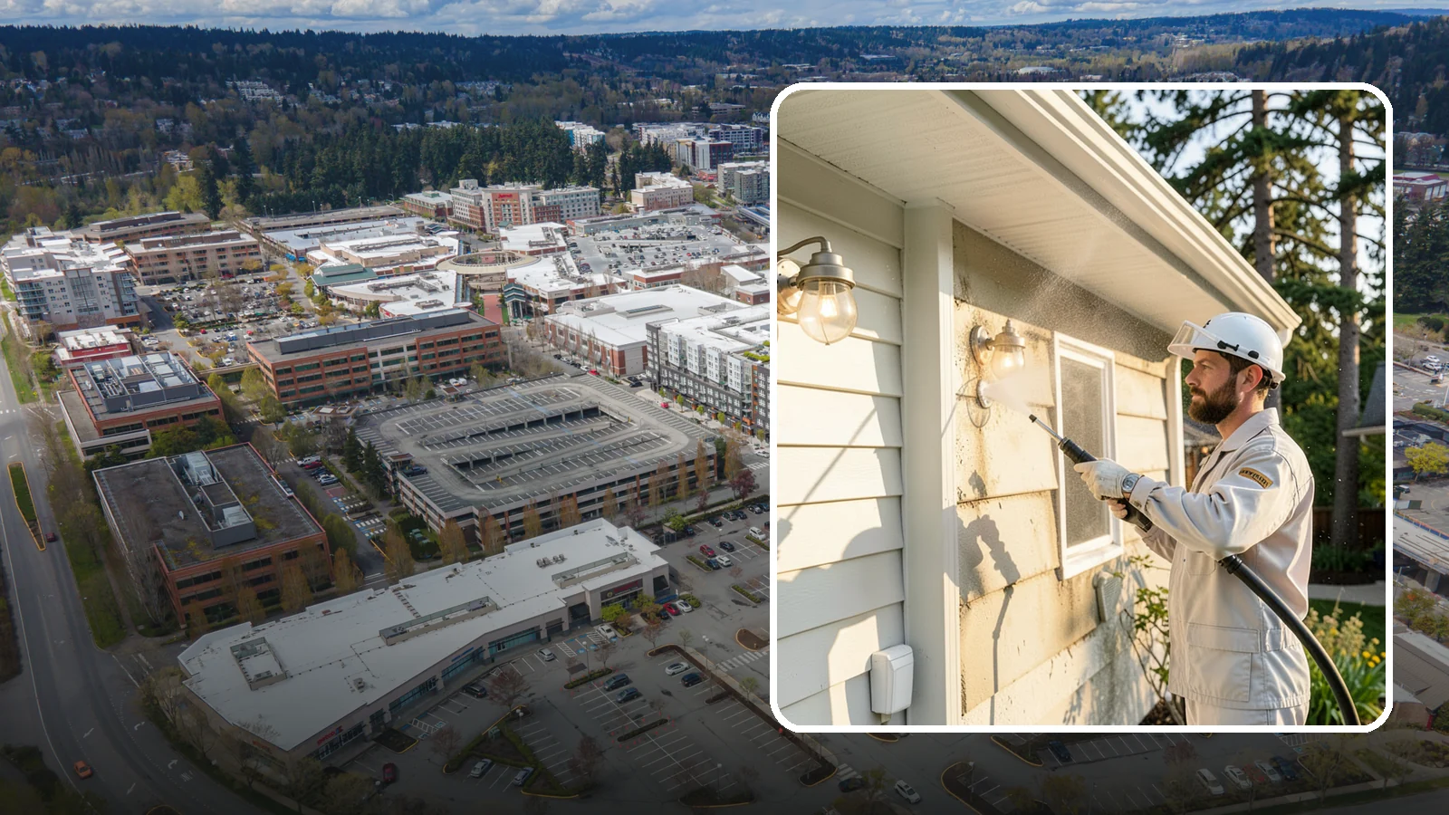 Exterior Light Fixture Cleaning in Redmond, King County, WA - We hand clean porch and coach lights to clear cobwebs, insect debris, and oxidation from glass and metal fixtures.