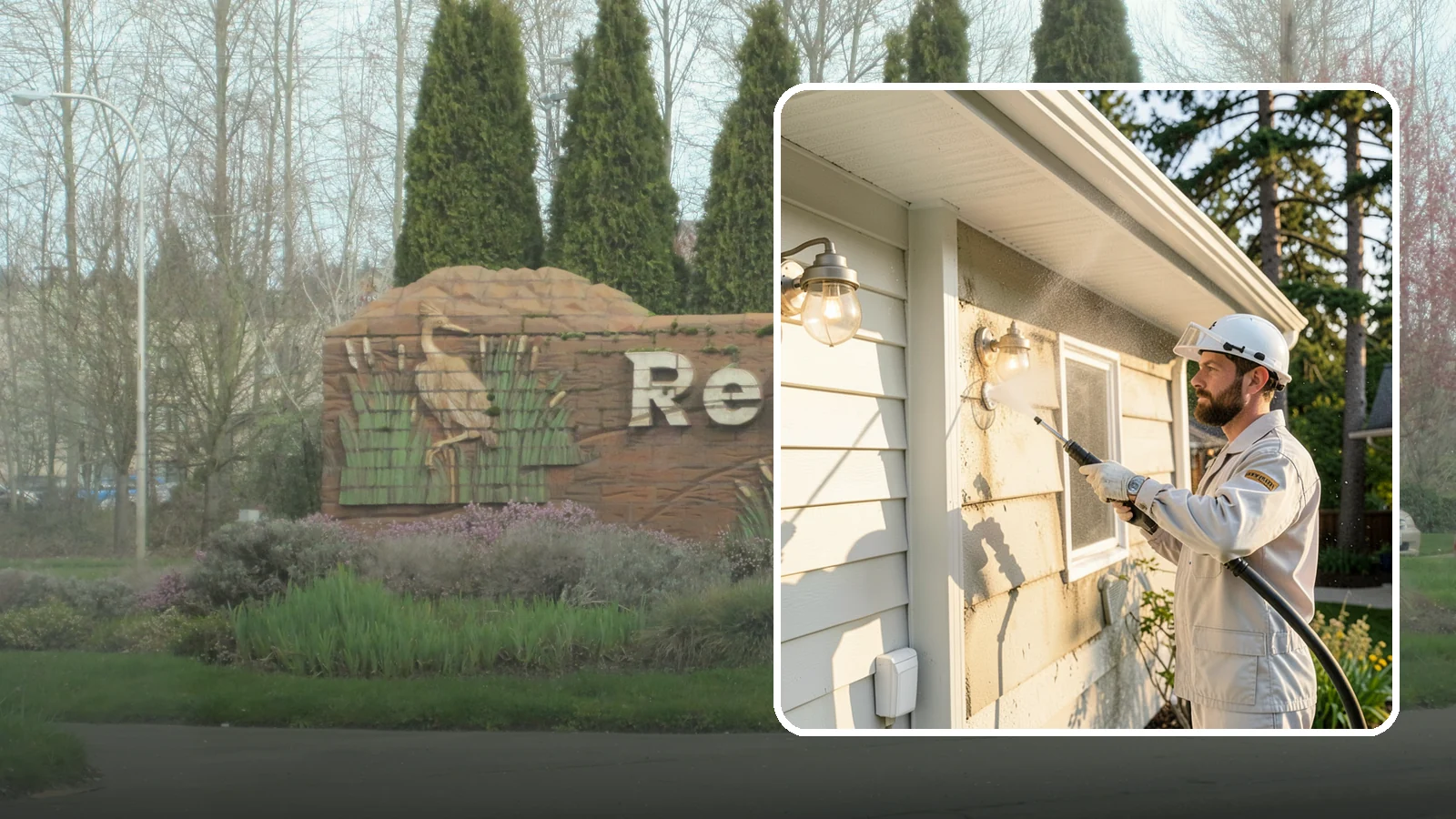 Exterior Light Fixture Cleaning in Renton, King County, WA - We hand clean porch and coach lights to clear cobwebs, insect debris, and oxidation from glass and metal fixtures.