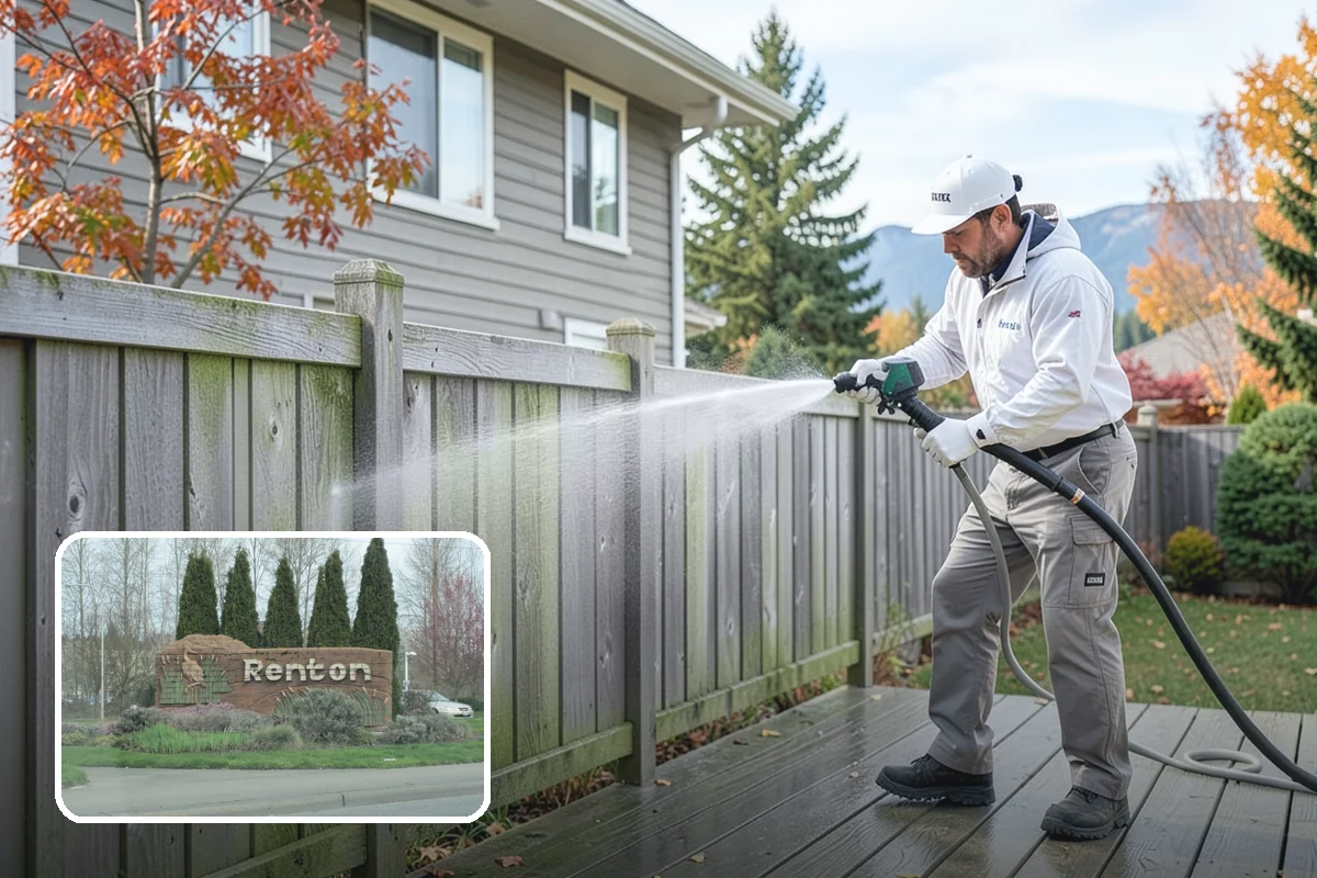 Exterior Light Fixture Cleaning in Renton, King County, WA - Restores full brightness by clearing haze from glass panels