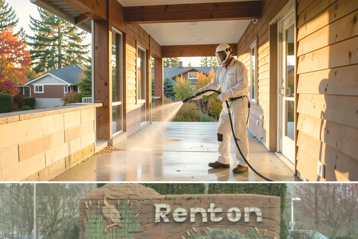 Exterior Light Fixture Cleaning in Renton, King County, WA - Late summer is a great time to clear the season's insect debris before shorter Northwest days rely on outdoor lighting.