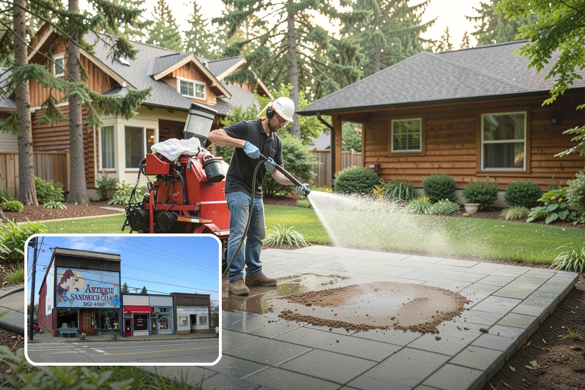 Exterior Light Fixture Cleaning in Ruston, Pierce County, WA - Restores full brightness by clearing haze from glass panels