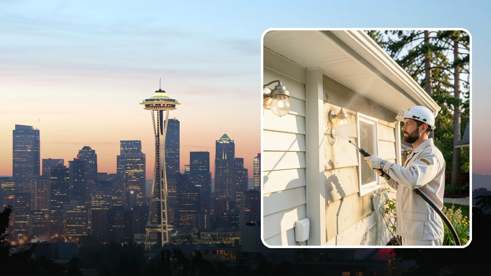 Exterior Light Fixture Cleaning in Seattle, King County, WA - We hand clean porch and coach lights to clear cobwebs, insect debris, and oxidation from glass and metal fixtures.