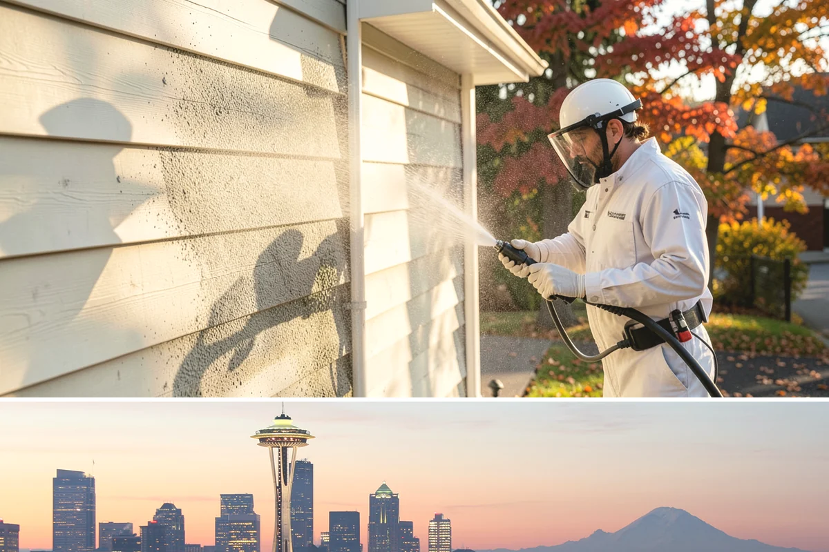 Exterior Light Fixture Cleaning in Seattle, King County, WA - Late summer is a great time to clear the season's insect debris before shorter Northwest days rely on outdoor lighting.
