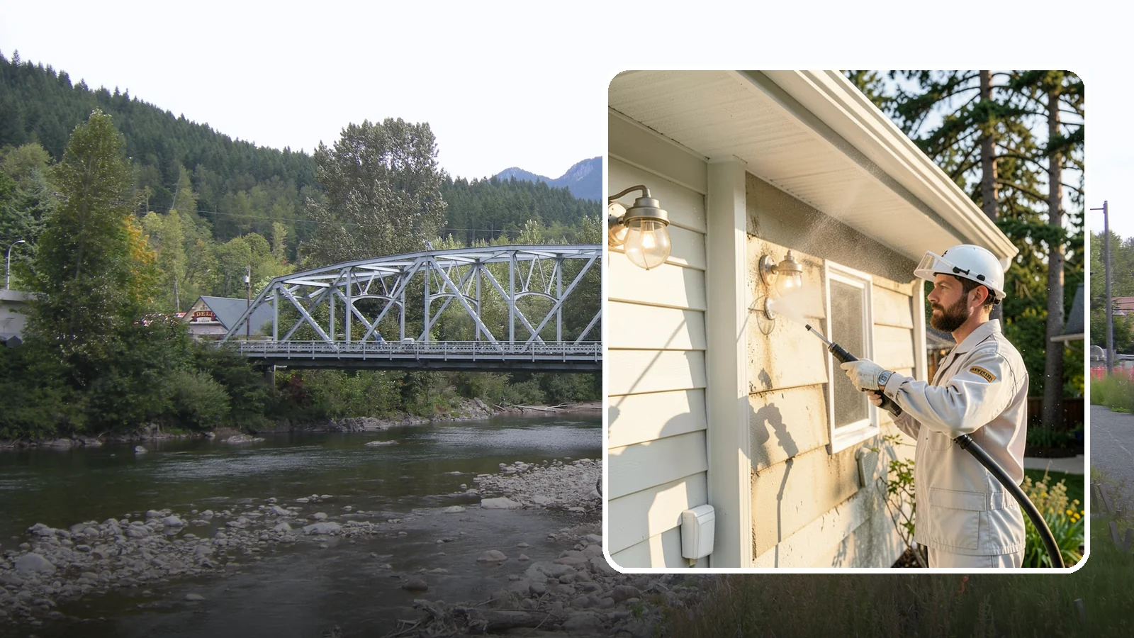Exterior Light Fixture Cleaning in Skykomish, King County, WA - We hand clean porch and coach lights to clear cobwebs, insect debris, and oxidation from glass and metal fixtures.