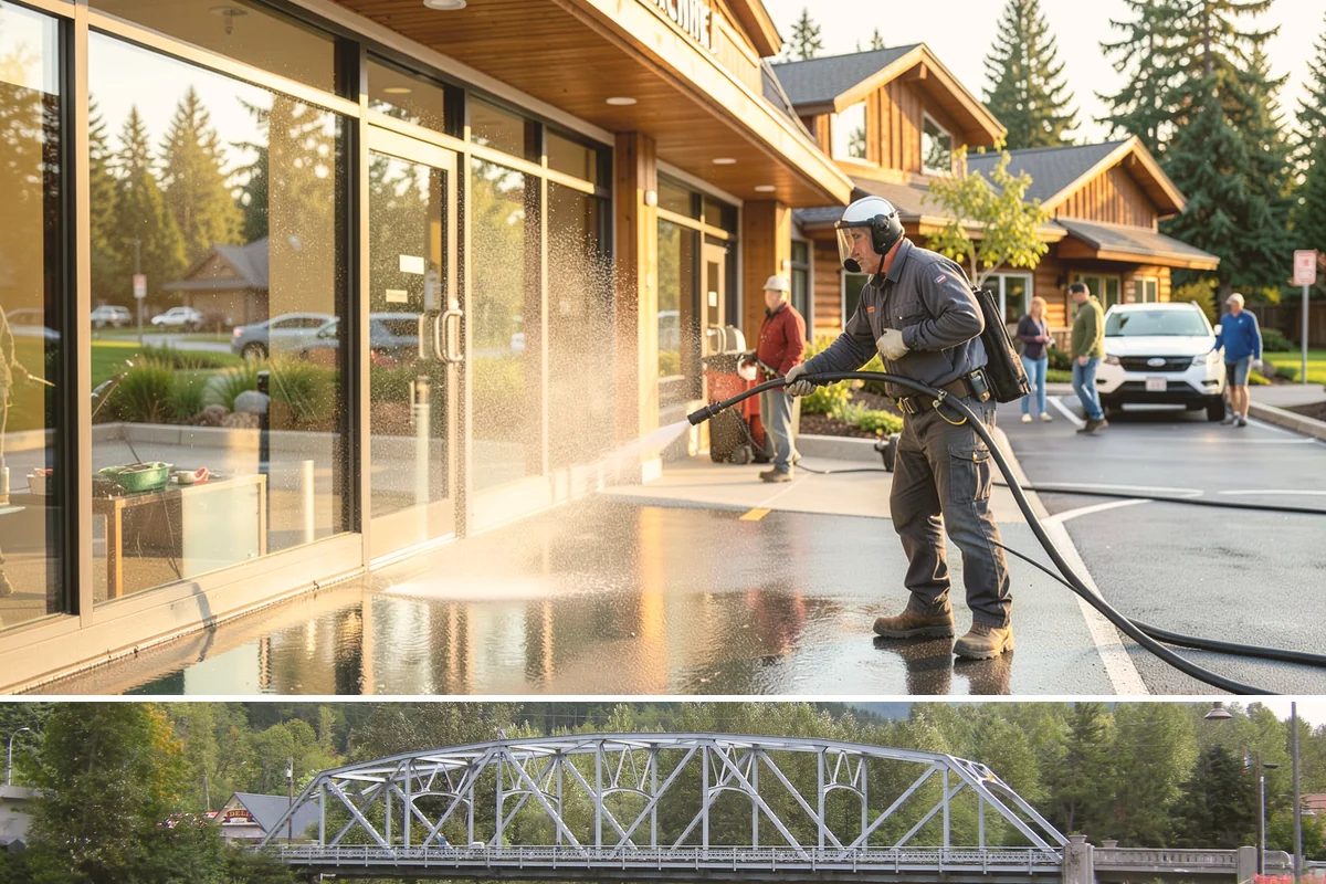Exterior Light Fixture Cleaning in Skykomish, King County, WA - Late summer is a great time to clear the season's insect debris before shorter Northwest days rely on outdoor lighting.