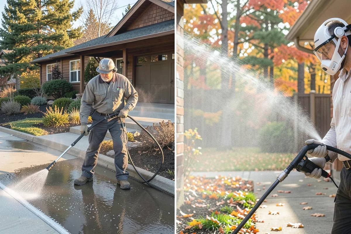 Exterior Light Fixture Cleaning in South Prairie, Pierce County, WA - Power-off confirmation and gentle debris removal