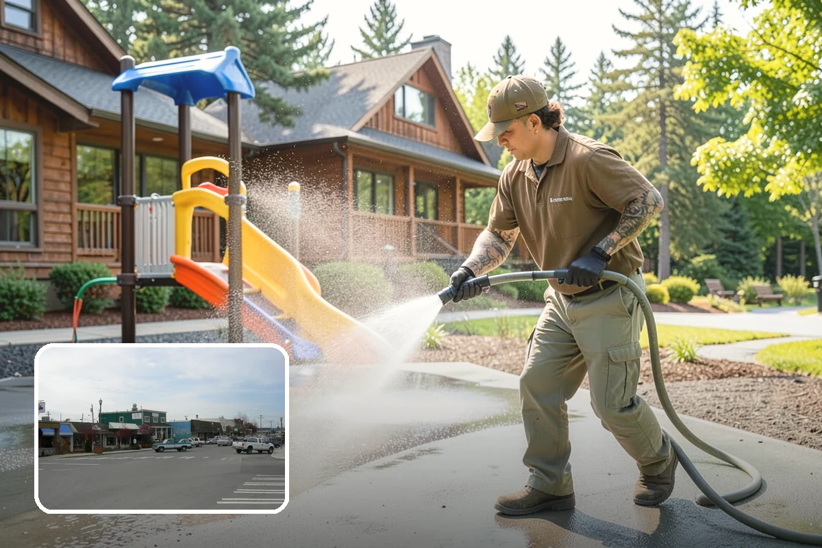 Exterior Light Fixture Cleaning in Stanwood, Snohomish County, WA - Restores full brightness by clearing haze from glass panels