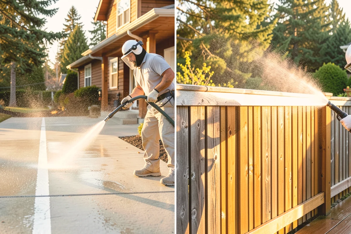 Exterior Light Fixture Cleaning in Stanwood, Snohomish County, WA - Power-off confirmation and gentle debris removal