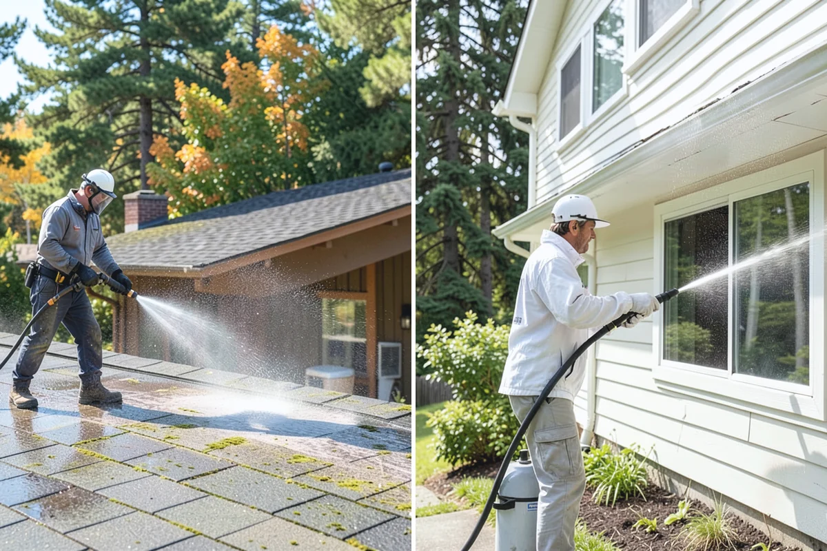 Exterior Light Fixture Cleaning in Sumner, Pierce County, WA - Power-off confirmation and gentle debris removal
