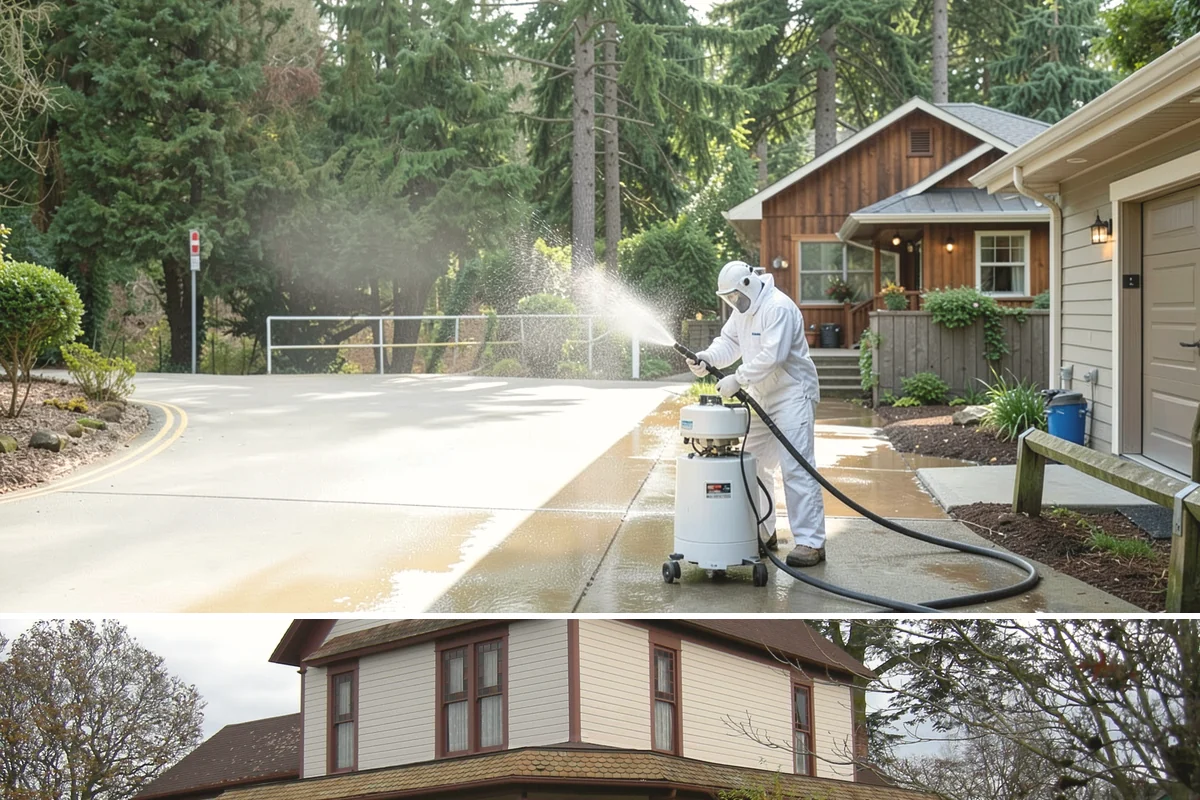 Exterior Light Fixture Cleaning in Sumner, Pierce County, WA - Late summer is a great time to clear the season's insect debris before shorter Northwest days rely on outdoor lighting.