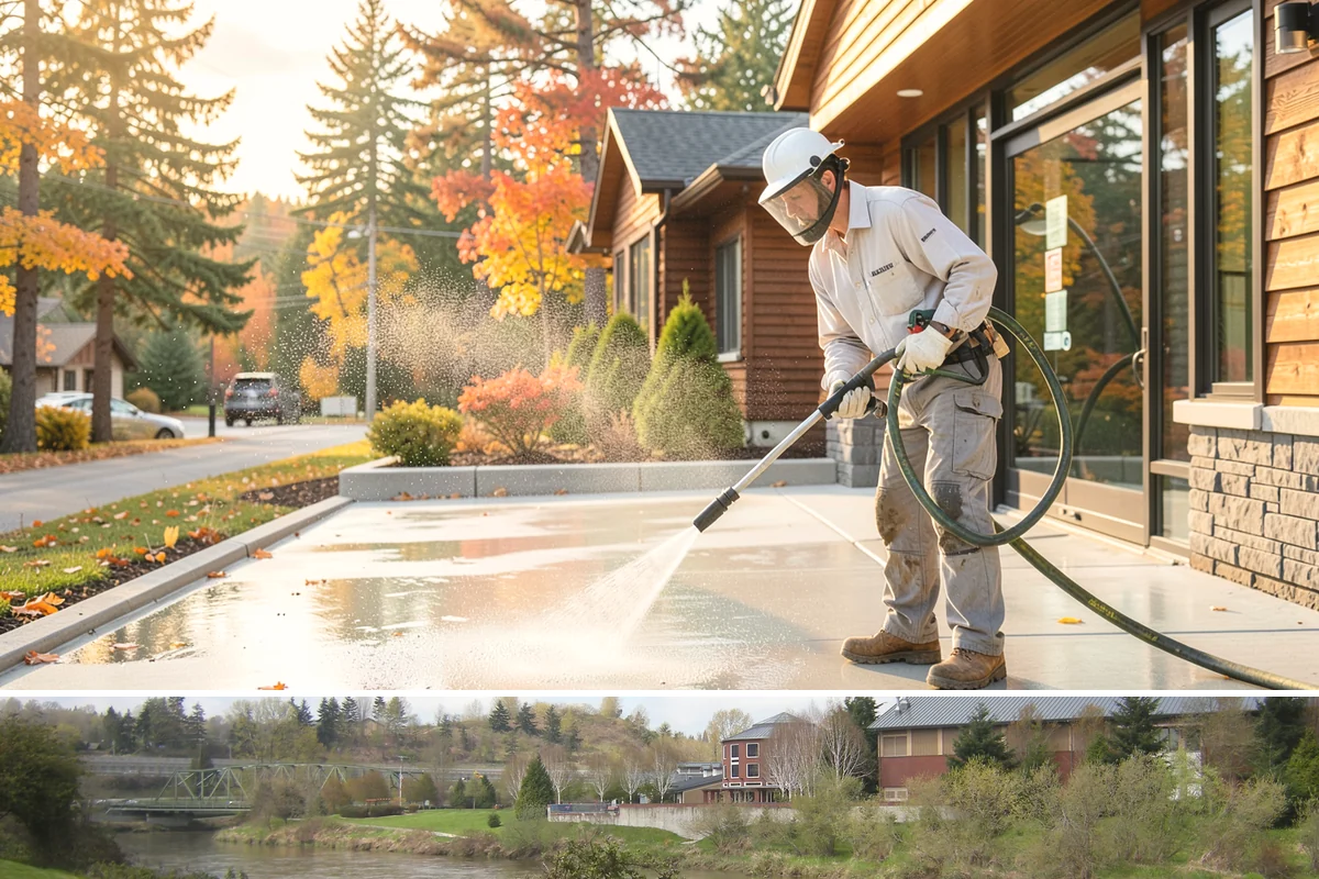Exterior Light Fixture Cleaning in Tukwila, King County, WA - Late summer is a great time to clear the season's insect debris before shorter Northwest days rely on outdoor lighting.