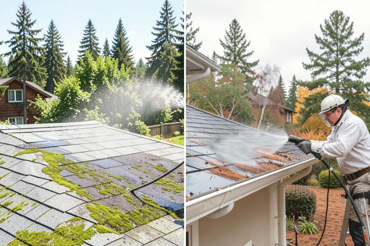 Exterior Stairs Cleaning in Burlington, Skagit County, WA - Clear debris and inspect steps for damage