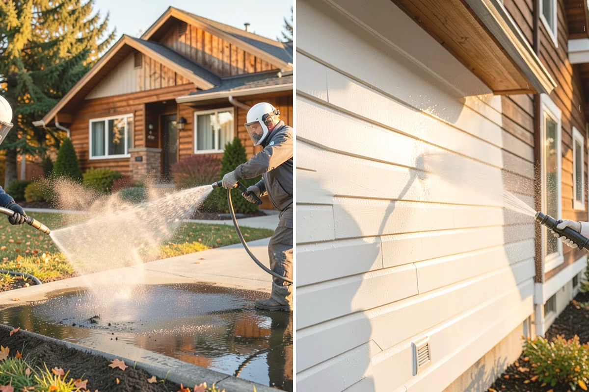 Exterior Stairs Cleaning in Carnation, King County, WA - Clear debris and inspect steps for damage