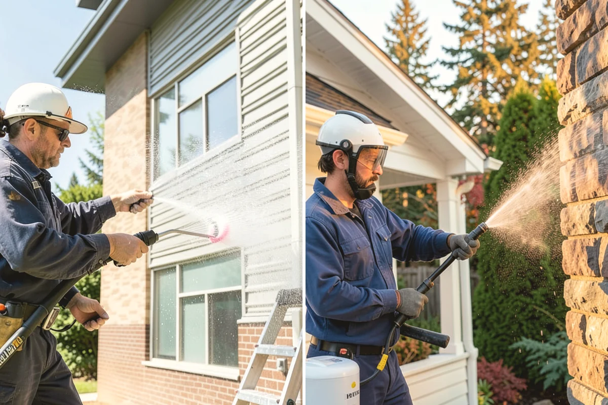 Exterior Stairs Cleaning in Duvall, King County, WA - Clear debris and inspect steps for damage