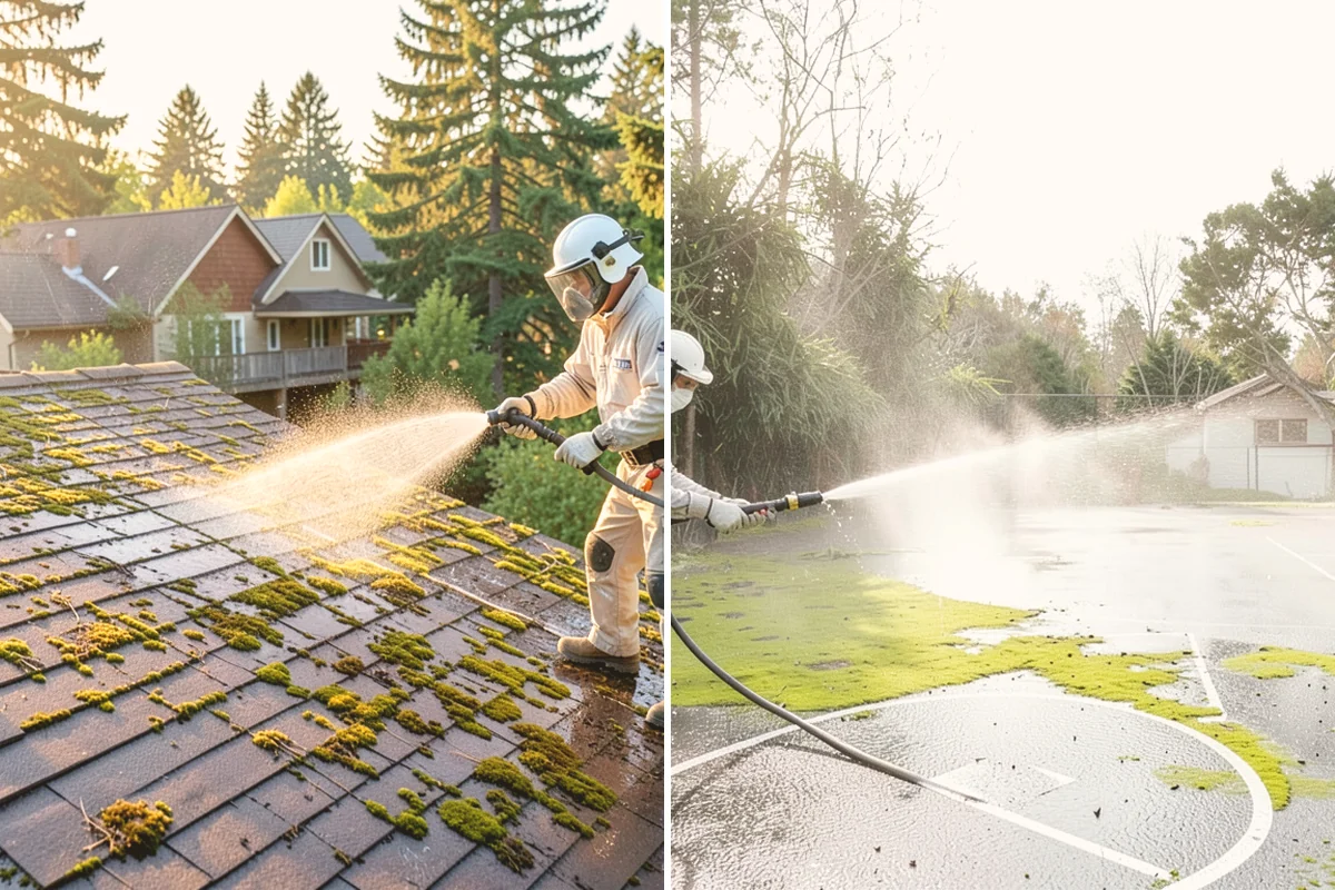 Exterior Stairs Cleaning in Eatonville, Pierce County, WA - Clear debris and inspect steps for damage