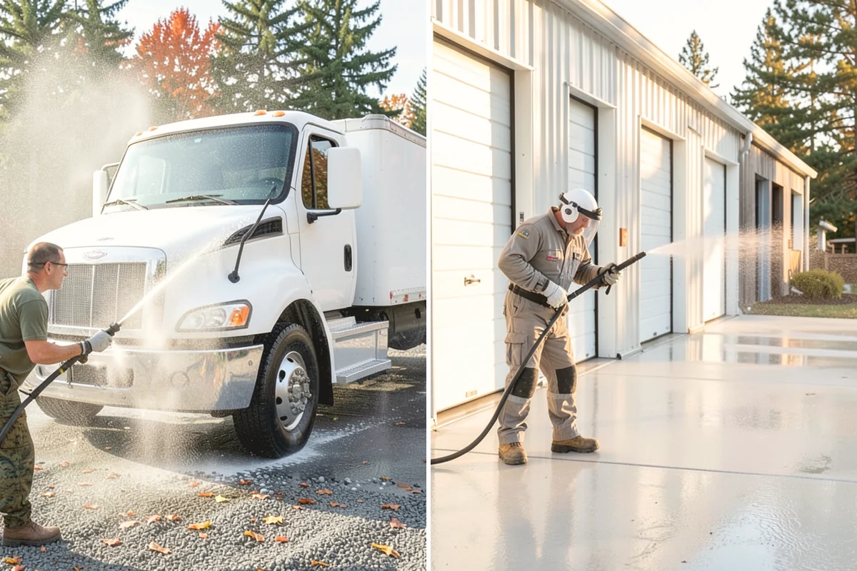 Exterior Stairs Cleaning in Edgewood, Pierce County, WA - Clear debris and inspect steps for damage