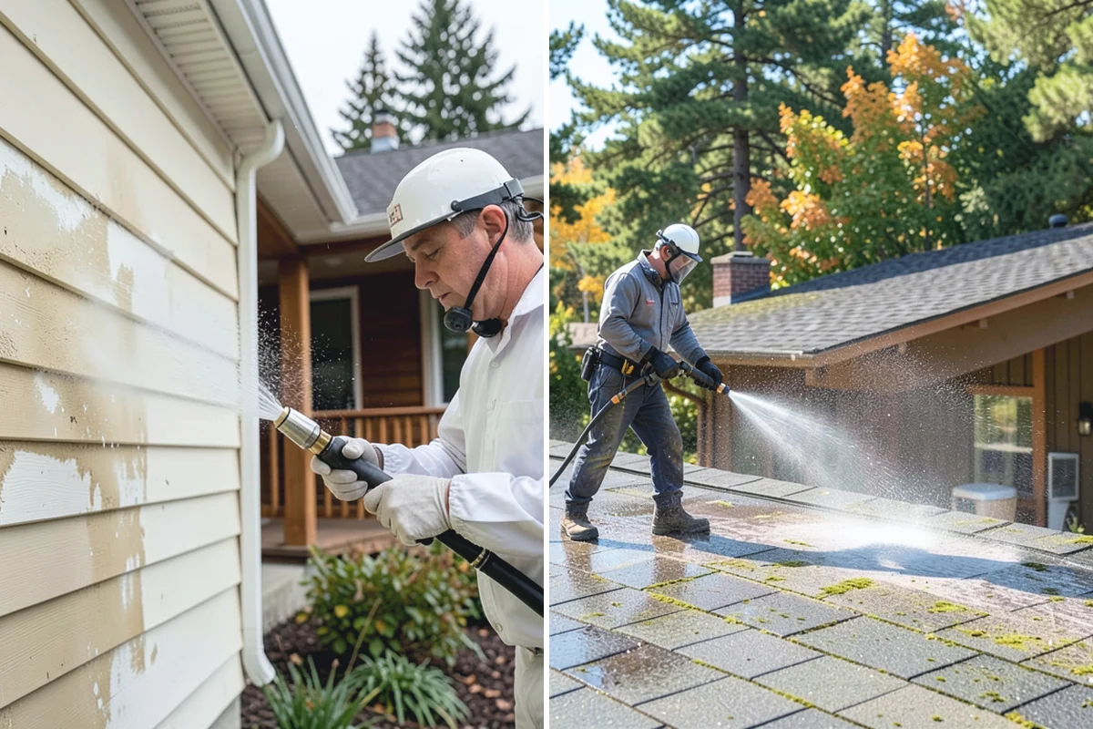 Exterior Stairs Cleaning in Granite Falls, Snohomish County, WA - Clear debris and inspect steps for damage