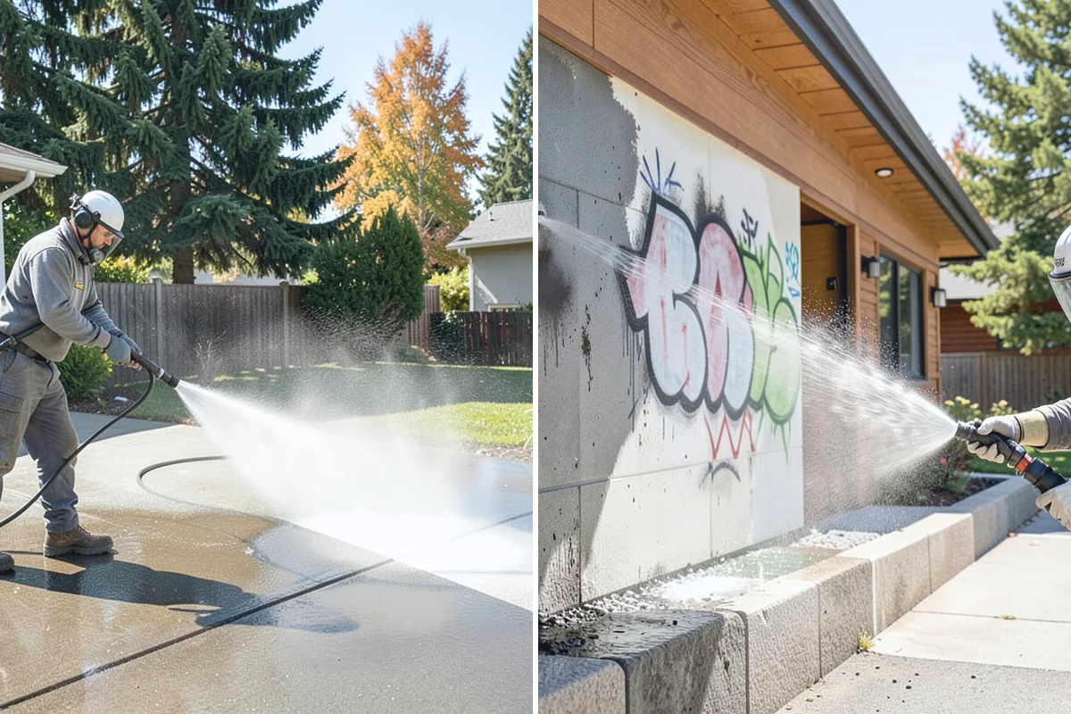 Exterior Stairs Cleaning in Hamilton, Skagit County, WA - Clear debris and inspect steps for damage