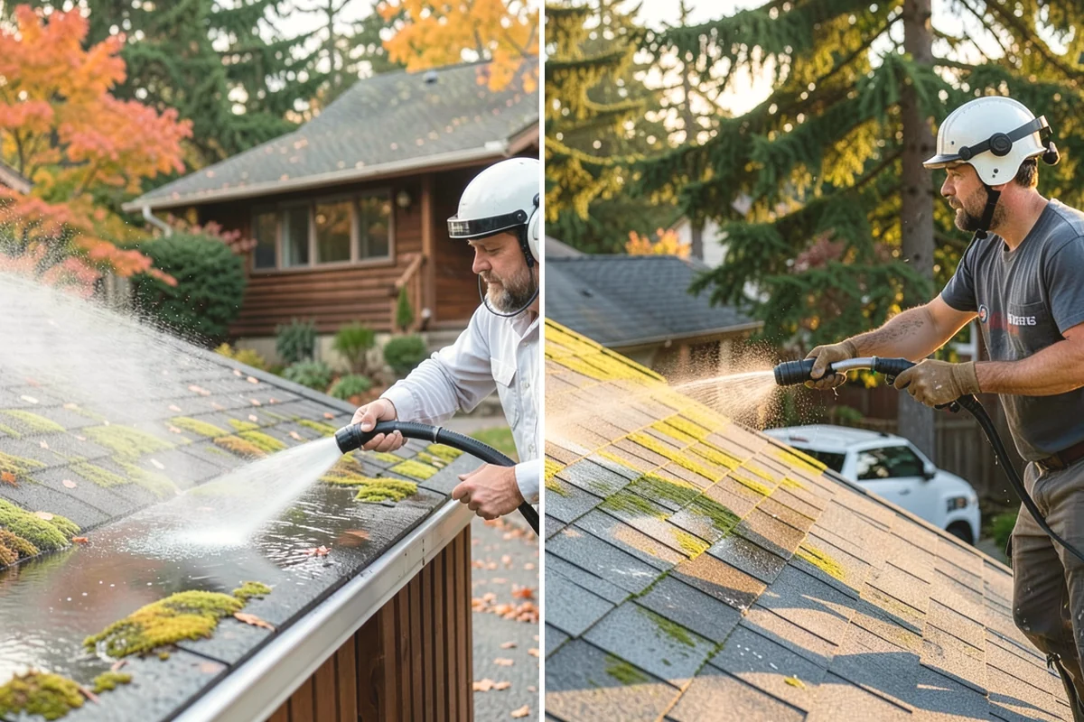 Exterior Stairs Cleaning in Issaquah, King County, WA - Clear debris and inspect steps for damage